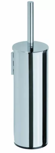 WC-kefe tartó, Sapho BEMETA OMEGA fali/álló fekete kefe króm 102313067