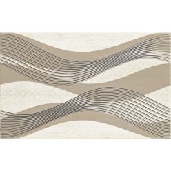 Dekorlap, Kwadro Sari Beige Inserto 25x40