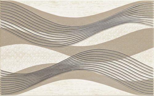 Dekorlap, Kwadro Sari Beige Inserto 25x40