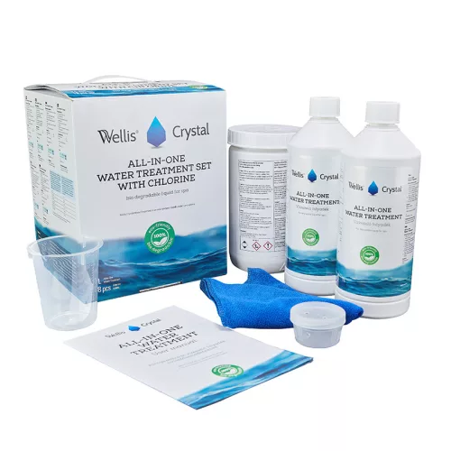 Medence kiegészítő, Wellis Crystal KOMPLETT vegyszercsomag WV00081