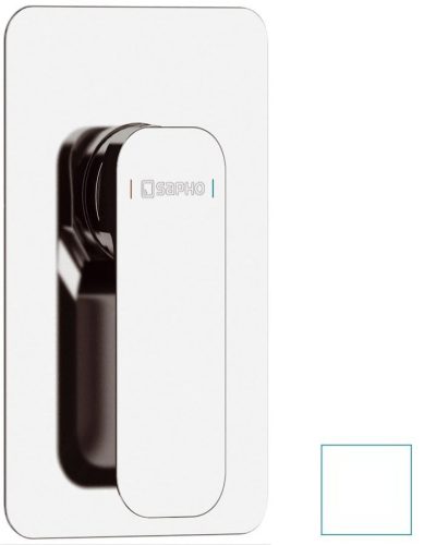 Falba süllyesztett csaptelep, Sapho SPY zuhany/kádtöltő 1 irányú matt fehér PY41/14