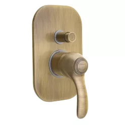   Falba süllyesztett csaptelep, Sapho KIRKÉ csaptelep 2 irányú bronz KI42B