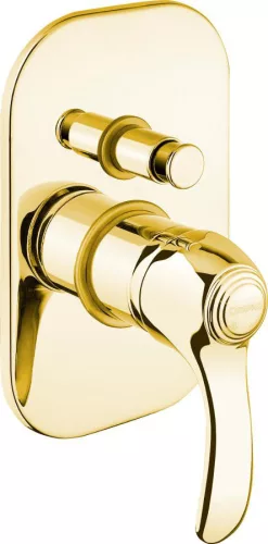 Falba süllyesztett csaptelep, Sapho KIRKÉ csaptelep 2 irányú arany KI42Z