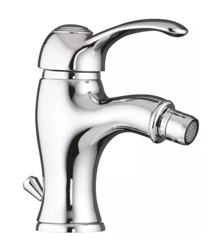 Bidé csaptelep, KIRKÉ bidécsaptelep, lefolyóval, króm : KI03C Sapho