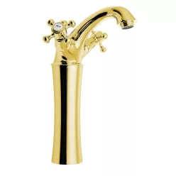   Mosdó csaptelep, Sapho REITANO ANTEA magasított 245mm arany 3175L