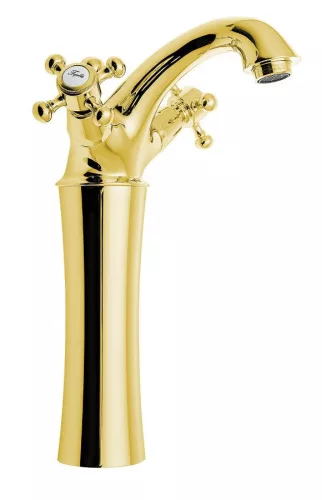 Mosdó csaptelep, Sapho REITANO ANTEA magasított 245mm arany 3175L