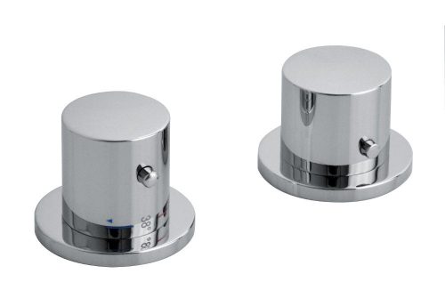 Kádperemre szerelhető, Sapho GO termosztátos 2-Hole Bath króm TH100
