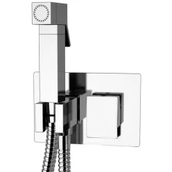   Falba süllyesztett csaptelep, Sapho LATUS csaptelep bidé zuhannyal króm 1102-07