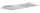 Trópusi zuhany, Sapho SLIM fejzuhany 220x500x2,4mm polírozott inox MS733