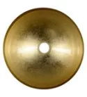 Mosdó, MURANO BLACK-GOLD üvegmosdó 40x14cm, arany/fekete: AL5318-77 Sapho