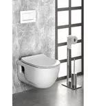 WC, BRILLA Fali WC, RIMLESS, 36,5x53 cm : 100614 Sapho