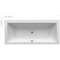 Kád, Ravak FORMY 1 180 x 80 fehér C881000000