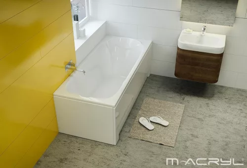 Hidromasszázs kád, M-Acryl Sortiment  150x75 Wellness Premium 24 fúvókás elektronikus