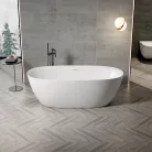 Kád, Aquatrend Barcelona szabadonálló akril króm lefolyóval