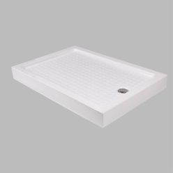   Zuhanytálca, Wellis akril 120x80x14 szögletes magas WC00336