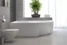 Hidromasszázs kád, M-Acryl Azalia  160x105 Wellness 22 fúvókás elektronikus