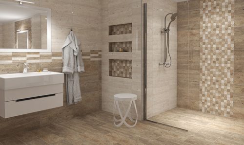 Csempe, Zalakerámia TRAVER MOZAIK 20X60 ZAL-ZBD 62064