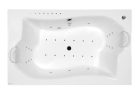 Hidromasszázs kád, M-Acryl Royal  180x110 Activ 4+4+4 pneumatikus vezérléssel