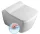 WC, GLANC fali WC, rimless, 37x51, 5 cm : GC321 Sapho