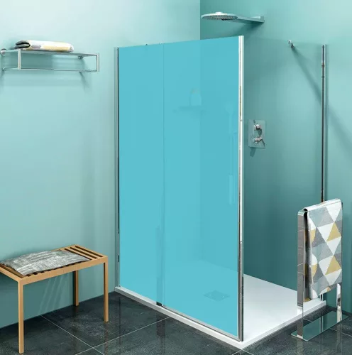 Walk-in, POLYSAN ZOOM LINE oldalfal 900mm, transzparent üveg: ZL3290 Sapho
