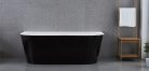 Kád, Wellis Calabria Black 170x80x58cm WK00138