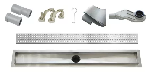 Padlóösszefolyó, Wellis W-Drain Square 70 WE00084