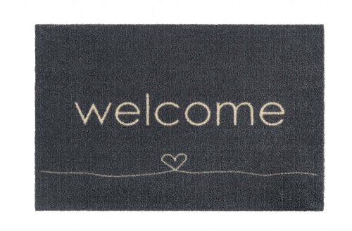 Lábtörlő, Ambience Welcome Heart Anthra 50 X 75