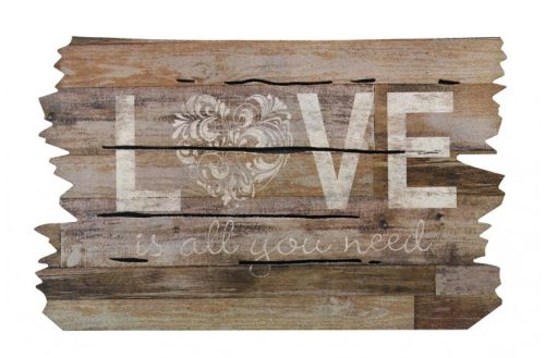 Lábtörlő, Ecomat MP Love is all you need 46 X 76