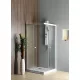 Zuhanykabin, AQUALINE ALAIN szögletes 70x70cm BRICK üveg BTQ700