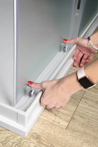 Zuhanykabin, AQUALINE ALAIN szögletes 70x70cm BRICK üveg BTQ700