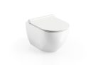 WC tető, Ravak WC ülőke Uni Chrome Slim fehér X01550
