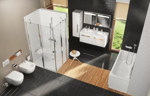 WC, Ravak WC Uni Chrome fali fehér X01516