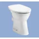 WC, Alföldi Bázis laposöblítésű hátsó kifolyású 4030