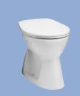 WC, Alföldi Bázis laposöblítésű alsó kifolyású 4032 E+
