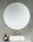 Fürdőszoba tükör, Valore UNIVERZÁLIS TÜKÖR KÖR ALAKÚ átmérő: 60 CM