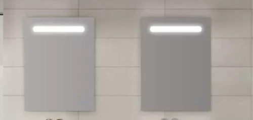 Tükör, Valore TÜKÖR LED VILÁGÍTÁSSAL + USB TÖLT + PÁRA MENTESÍTŐ FŰTÉS VAB-166764  60 CM