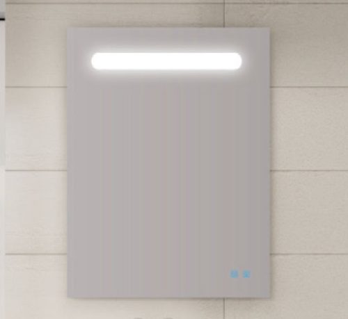 Fürdőszoba tükör, Valore TÜKÖR LED VILÁGÍTÁSSAL + USB TÖLT + PÁRA MENTESÍTŐ FŰTÉS 80 CM