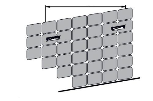 Kiegészítő, Valore Bútorokhoz TARTÓ KONZOL 37X15 KRÓM