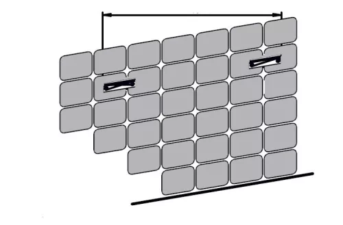 Kiegészítő, Valore Bútorokhoz TARTÓ KONZOL 37X15 KRÓM