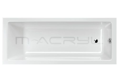 Kád, M-acryl Sandra KÁD SLIM VÁLTOZAT 150x70 + LÁB