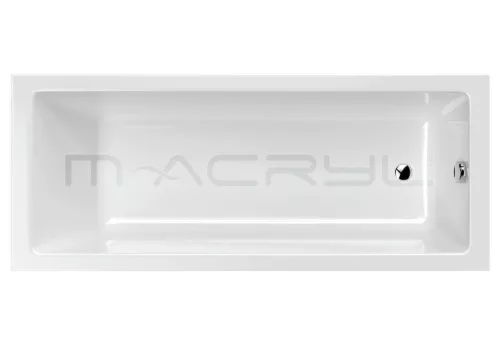 Kád, M-acryl Sandra KÁD SLIM VÁLTOZAT 170x70 + LÁB