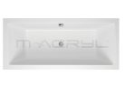 Kád, M-acryl SABINA KÁD SLIM VÁLTOZAT 180x80 + LÁB