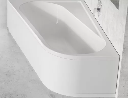 Előlap, Ravak Chrome 160 fehér balos CZA5100A00