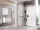 Walk-In, Ravak Walk-In Wall-90 fekete+átlátszó üveg, 1 merevítővel GW9W7030SZ1