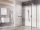 Walk-in, Ravak Walk-In Corner Set 120x80, zuhanykabin fekete+transparent GW1CG430SZ1