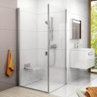 Zuhanykabin, Ravak Chrome CRV1-90+CPS-90 fix oldalfal krómhatású 1QV70C01Z1/9QV70C00Z1