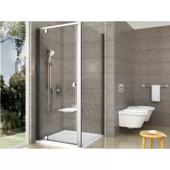 Walk-in, Ravak Pivot PPS-80 szatén fix oldalfal 90G40U00Z1