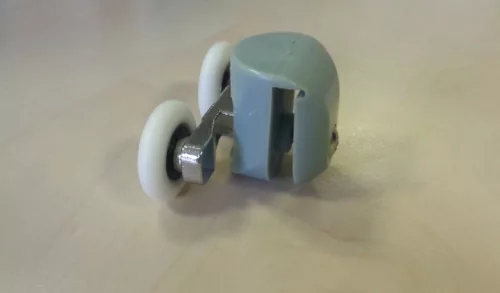 Zuhanykabin görgő, Aqualife felső dupla görgő zuhanykabinokhoz
