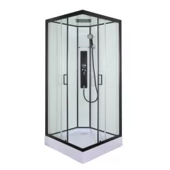   Hidromasszázs zuhanykabin, Sanotechnik szögletes 90x90cm SKY2 CL74