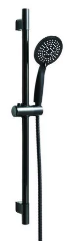 Zuhanyszett, Sanotechnik sínes fekete ELITE BLACK AS620